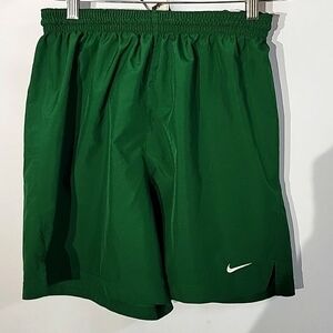 Youth Nike Team Fit-Dry Athletic Shorts, Green, Size Small